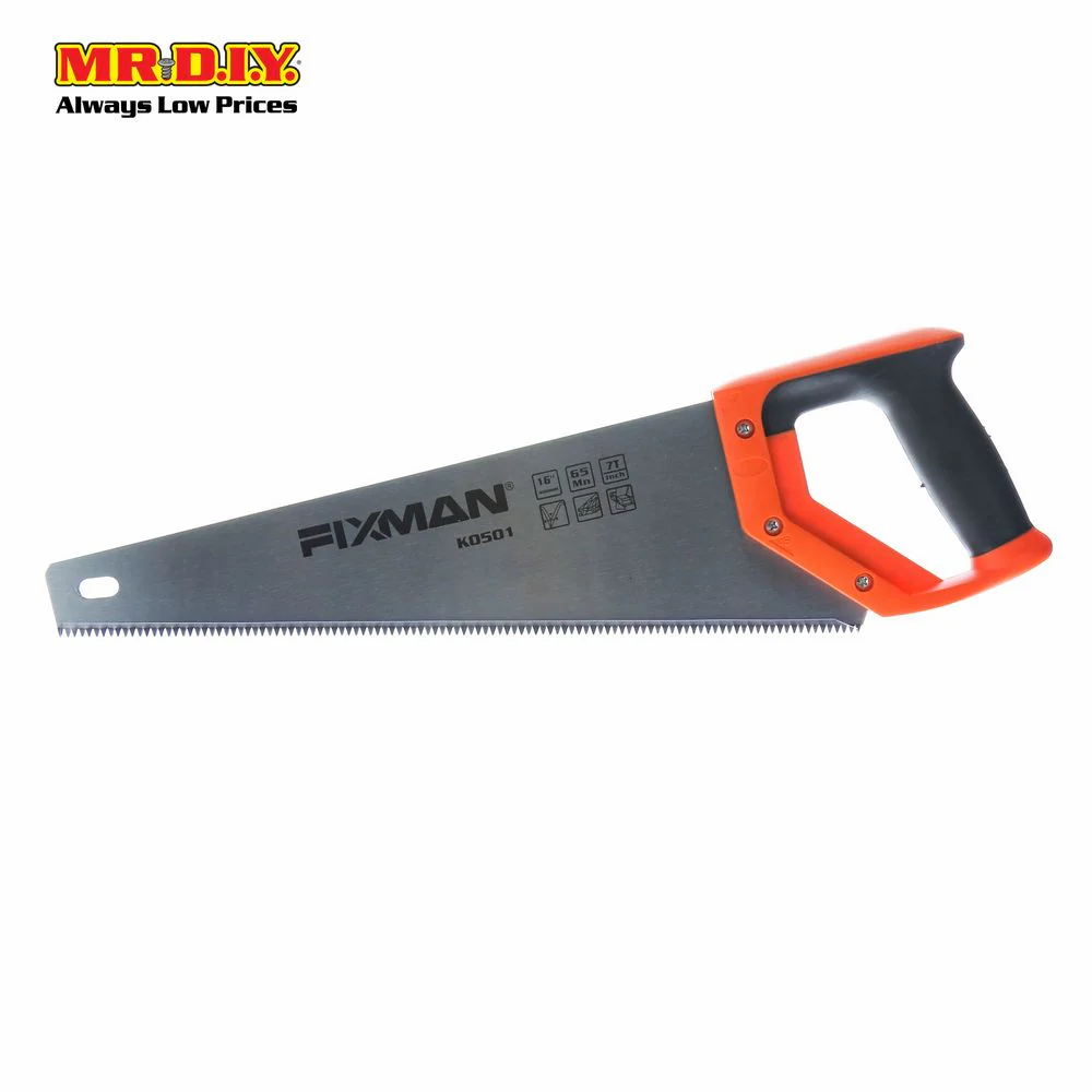 FIXMAN Rubber Grip Hand Saw 16" K0501 - Image 2
