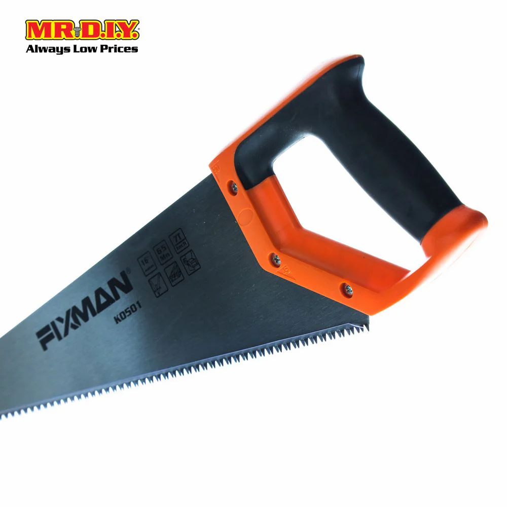 FIXMAN Rubber Grip Hand Saw 16" K0501 - Image 3