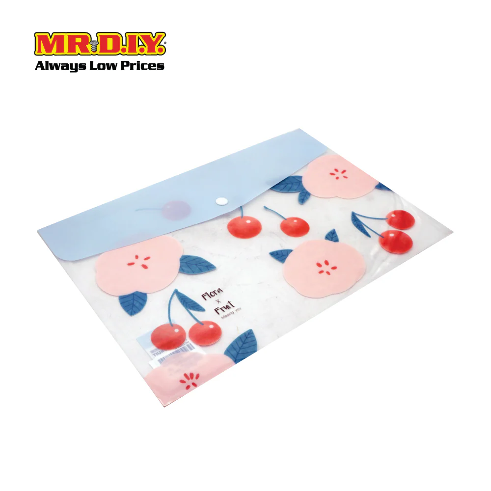 Flower Pattern Envelope A4 File - Image 2