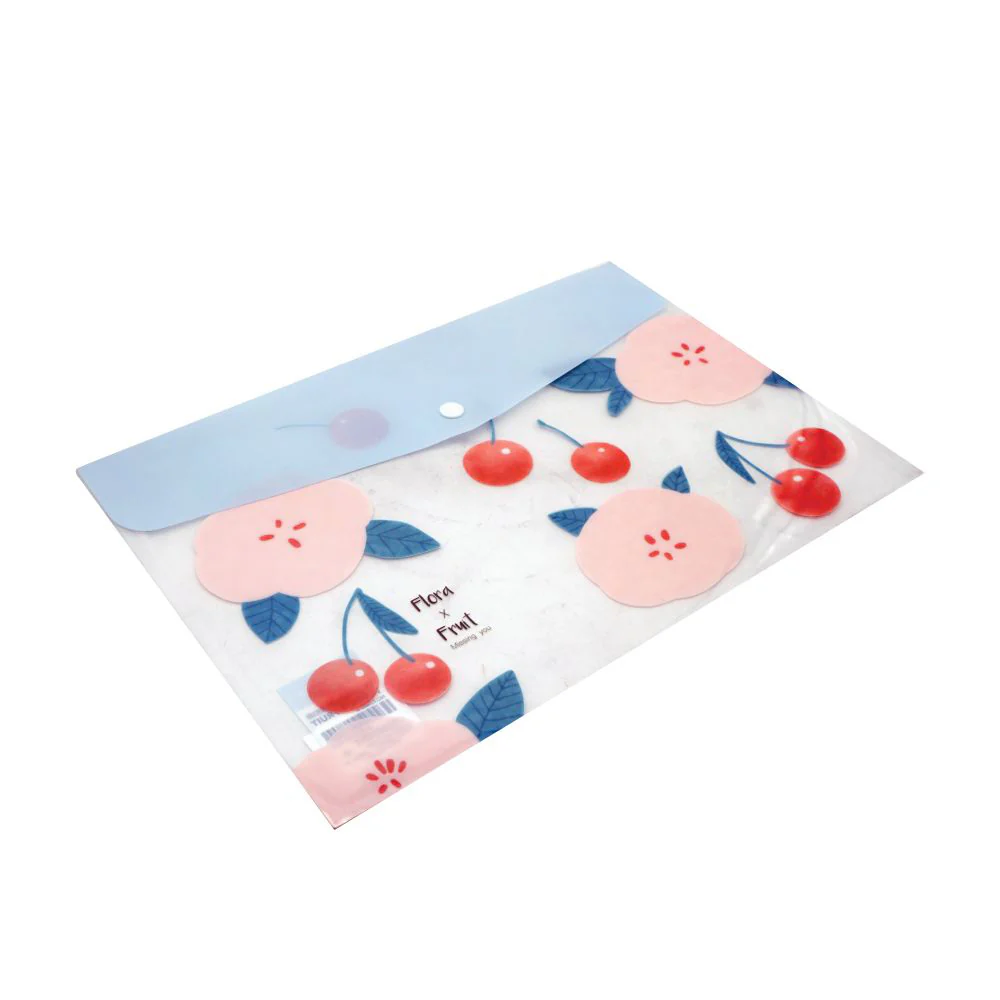 Flower Pattern Envelope A4 File - Image 3