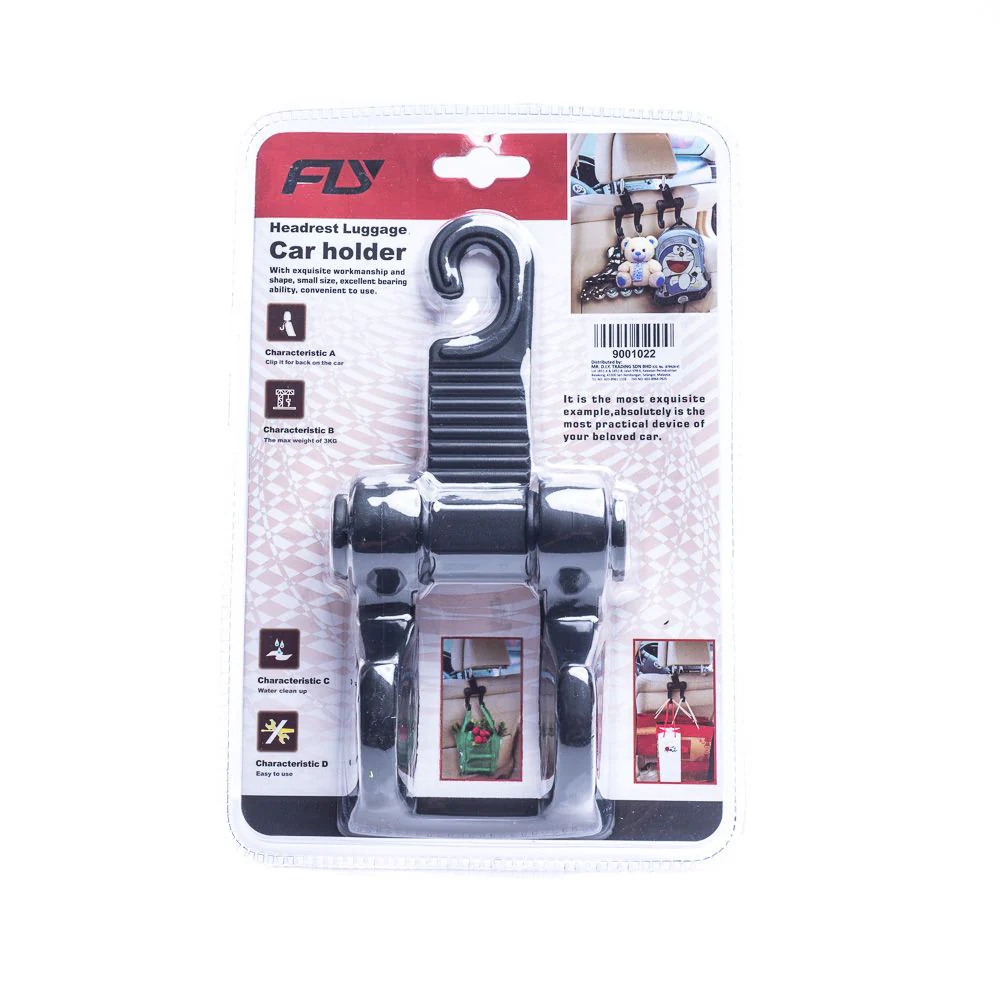 FLY Car Organizer Double Hook (1pc) - Image 4
