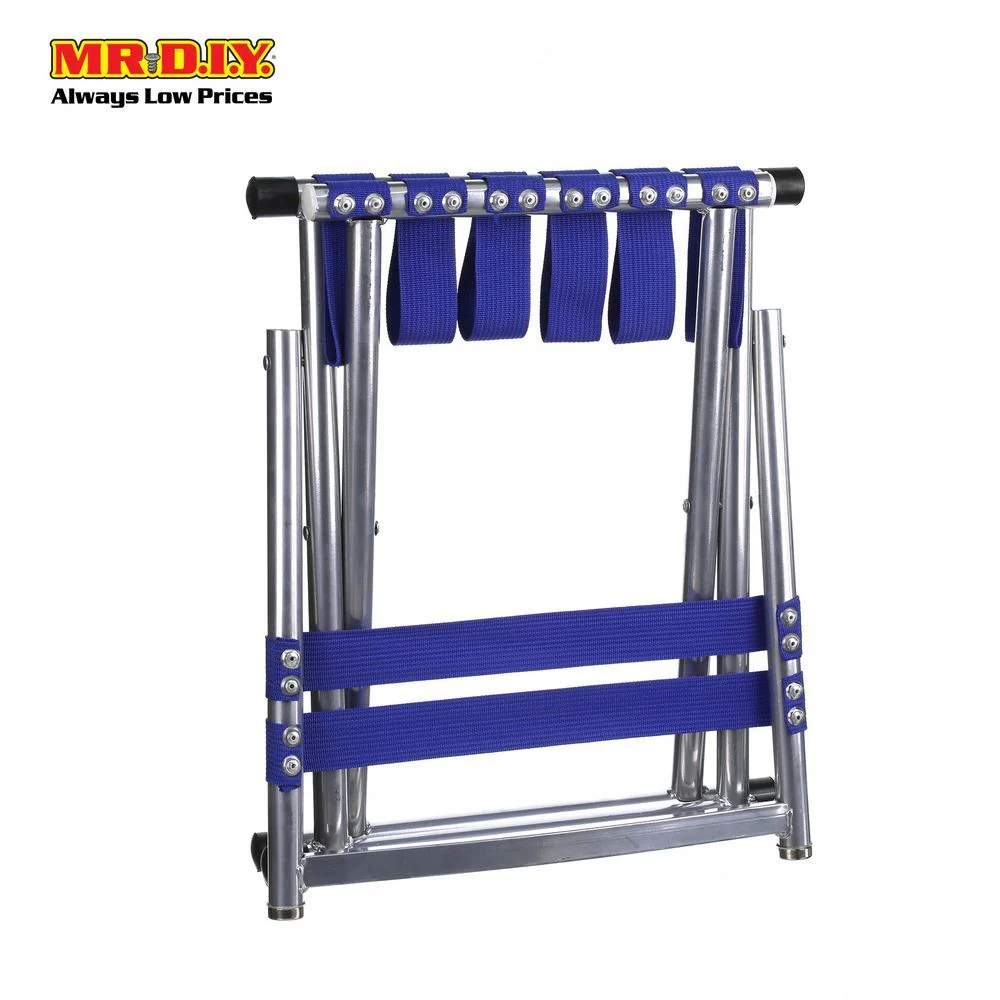 Foldable Stool With Back Support 33cm - Image 2