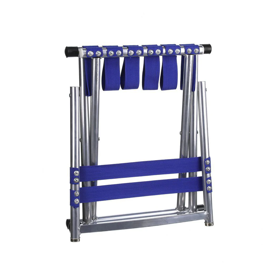 Foldable Stool With Back Support 33cm - Image 3