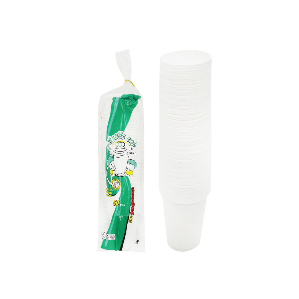 (MR.DIY) Disposable Plastic Cup Cawan Plastik (50pcs) - Image 4
