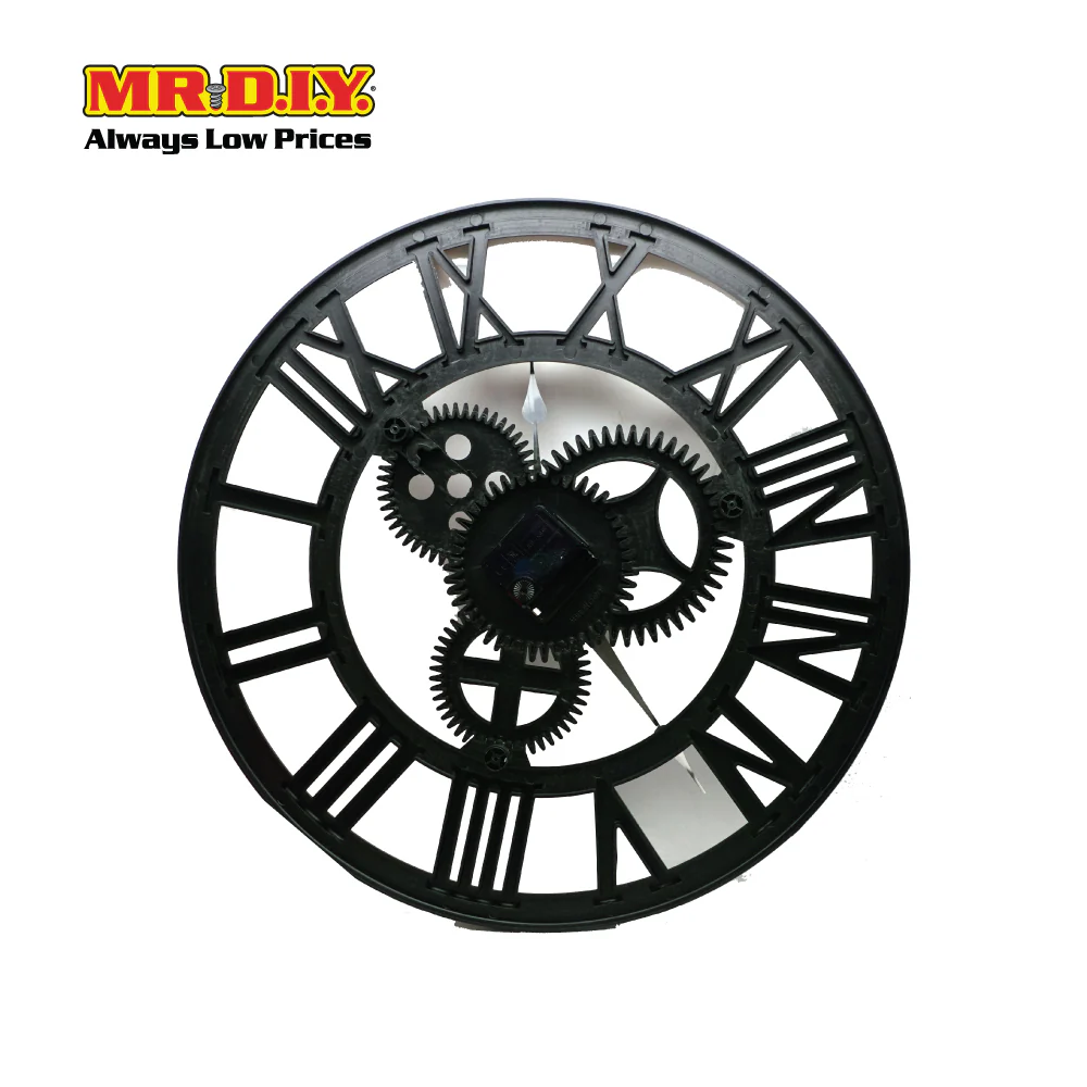 (MR.DIY) Gear Wall Clock (18 Inch) - Image 2