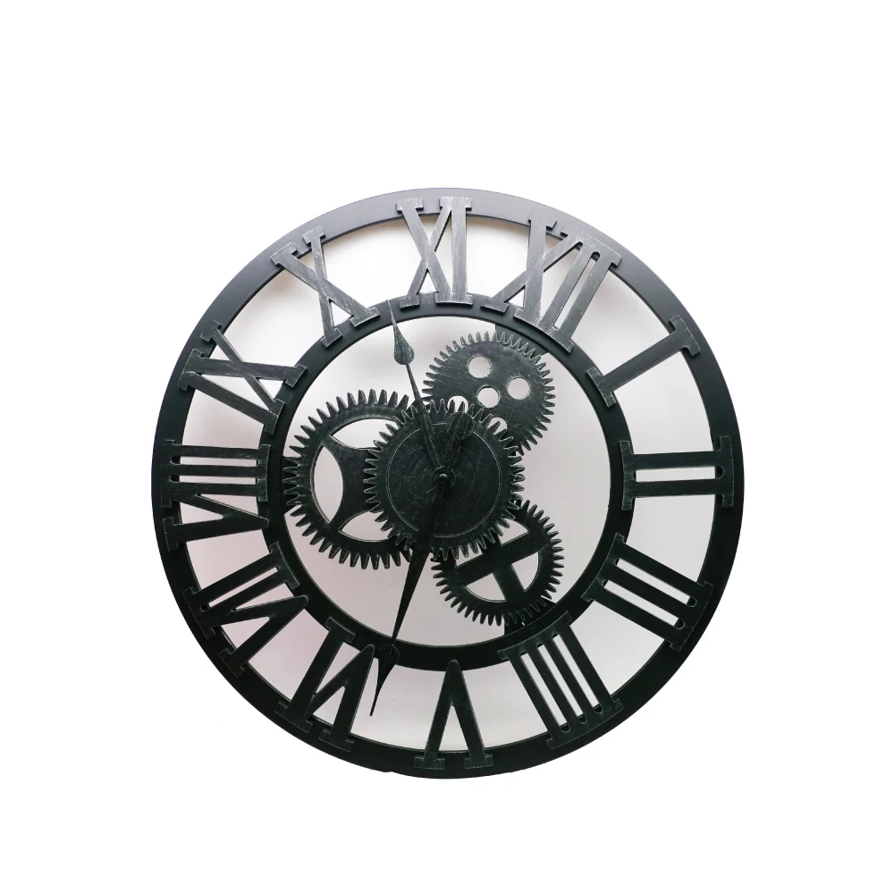 (MR.DIY) Gear Wall Clock (18 Inch) - Image 3