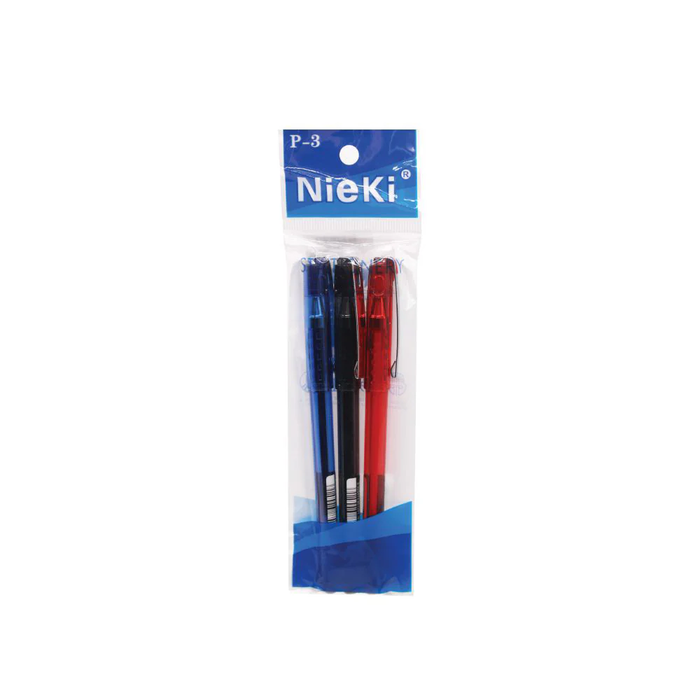 (MR.DIY) Nieki Gel Ink Pen 3 Color (3pcs) - Image 2
