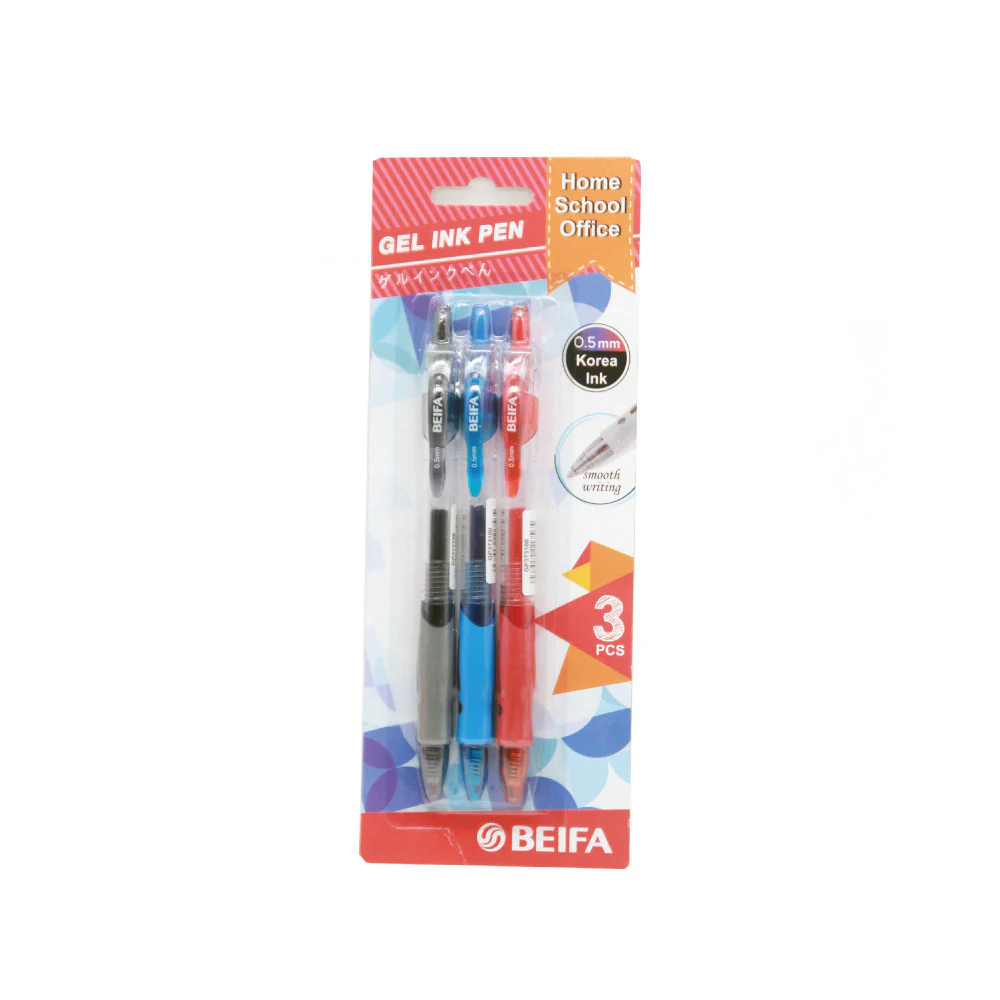Gel Pen 3Black Gp373100 - Image 2