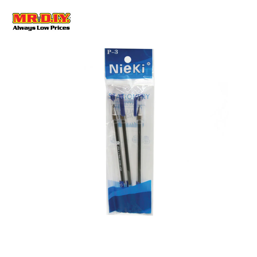 (MR.DIY) Nieki Gel Pen Cs-G52-3 (Blue) - Image 2