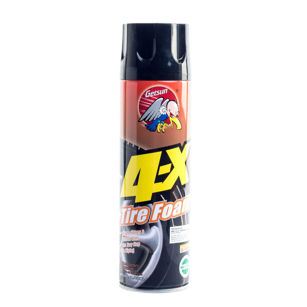 Getsun 4-X Tire Foam (650ml) - Image 3