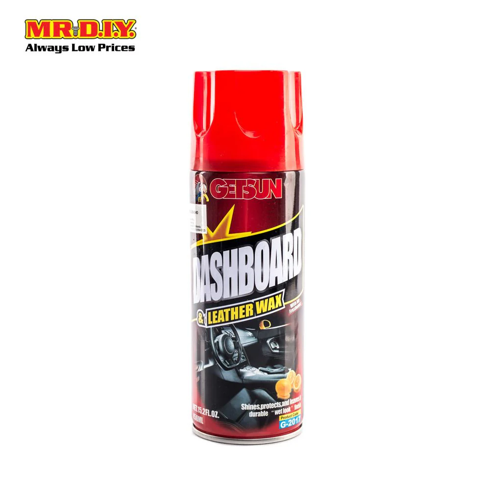GETSUN Dashboard and Leather Wax Orange Interior Care (450ml) - Image 3