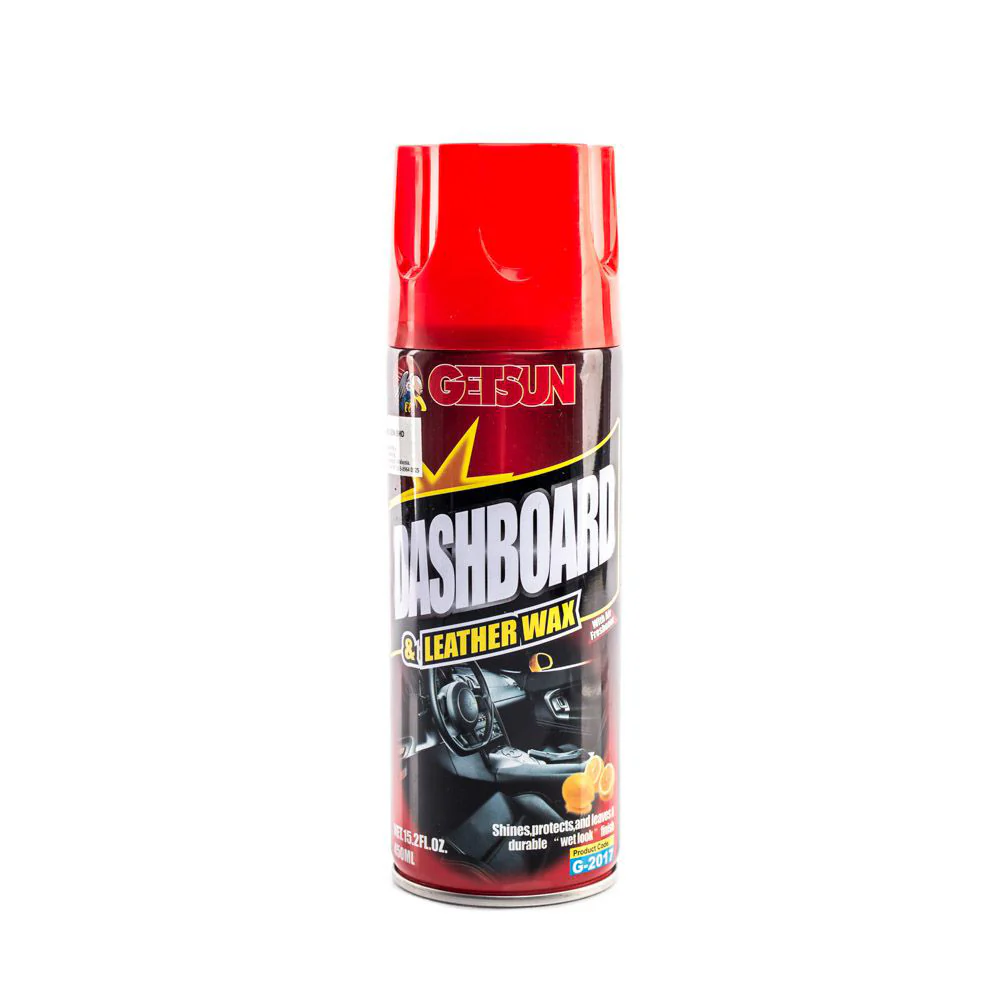 GETSUN Dashboard and Leather Wax Orange Interior Care (450ml) - Image 6