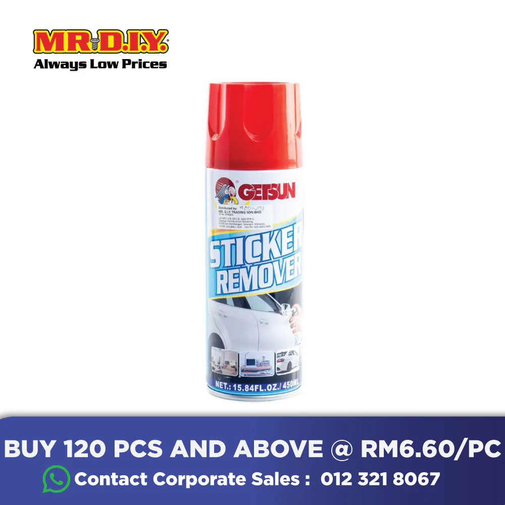 [BEST SELLER] GETSUN Sticker Remover (450ml) - Image 2