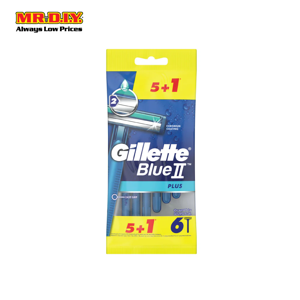 Gillette Blue II PLUS disposable razors (5+1s) - Image 7