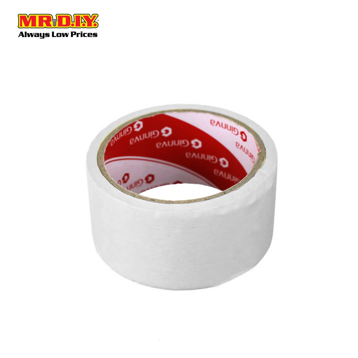 GINNVA White Masking Tape (4.8 cm x 13m) - Image 4
