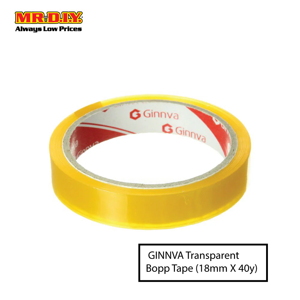 GINNVA Bopp Stationery Tape (1.8cm x 36m) - Image 2