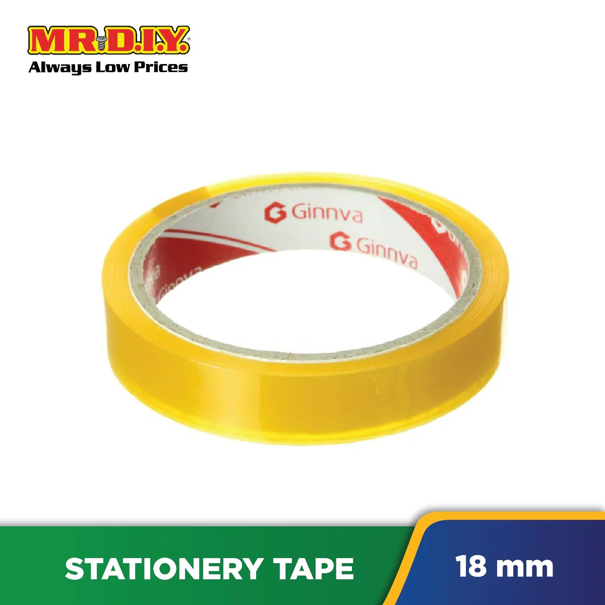GINNVA Bopp Stationery Tape (1.8cm x 36m) - Image 4