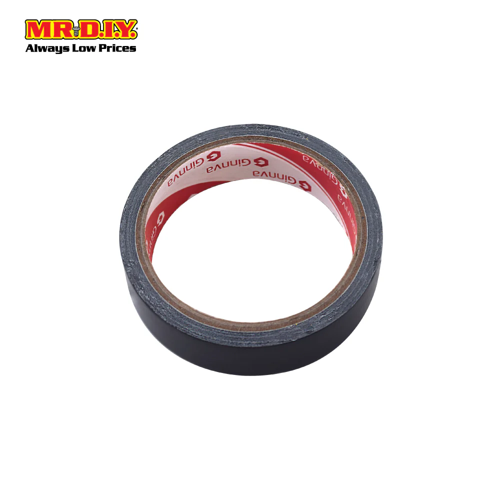 GINNVA Cloth Tape Black (2.4cm x 6.4m) - Image 2
