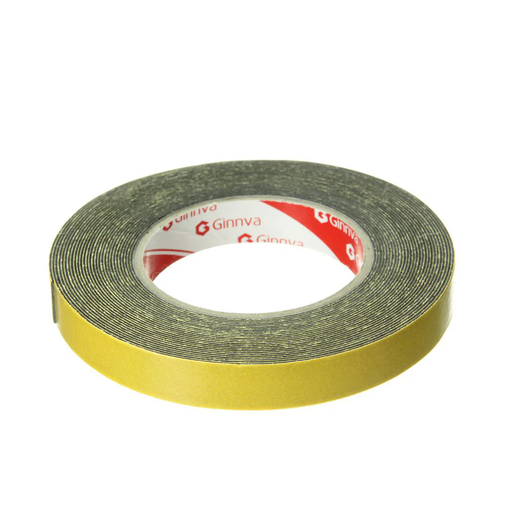 GINNVA Double Sided Foam Tape Black (1.8cm x 9m) - Image 2