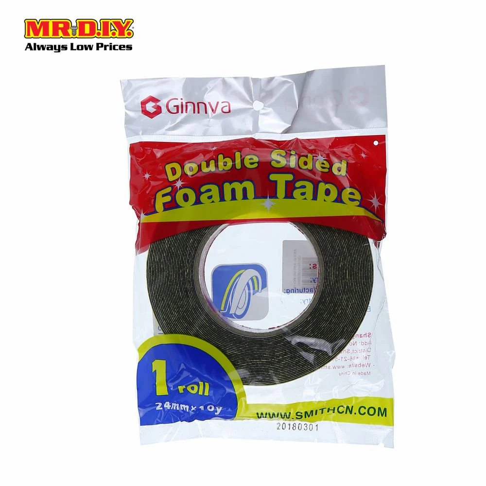(MR.DIY) Double Side Foam Tape[24mm] (9m) - Image 2