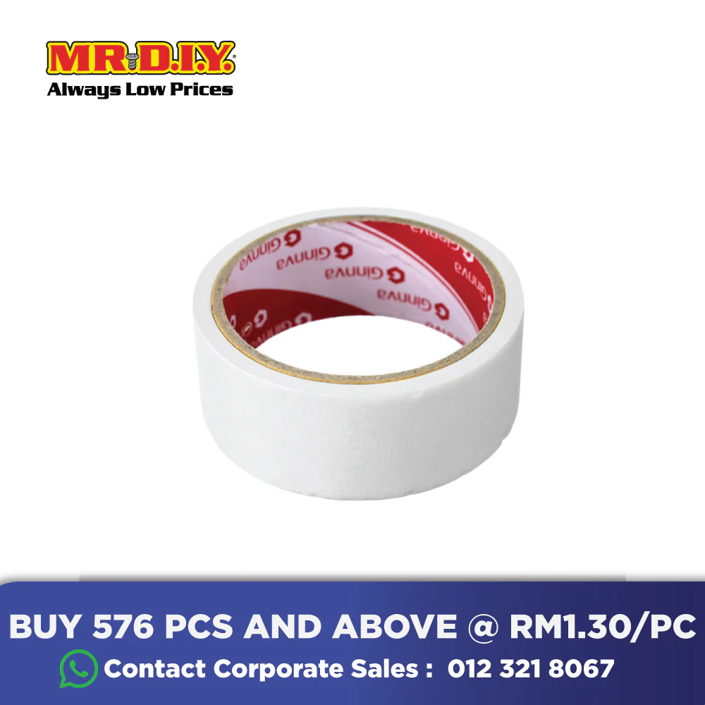 GINNVA Masking Tape (2.4cm x 16m) - Image 2
