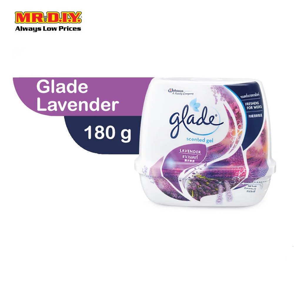 GLADE Air Refreshing Lavender Scented Gel (180g) - Image 3
