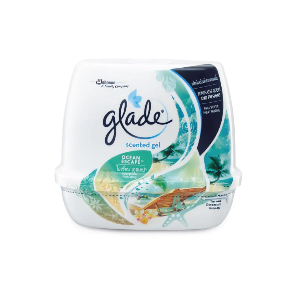 GLADE Air Refreshing Ocean Escape Scented Gel (180g) - Image 3