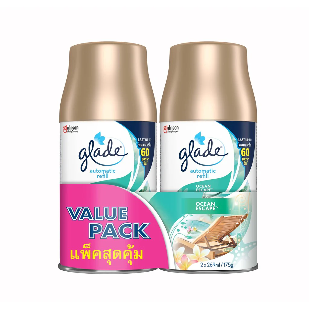 Glade Auto Spray Ref Ocean Escape (2 x 175g) Value Pack - Image 4