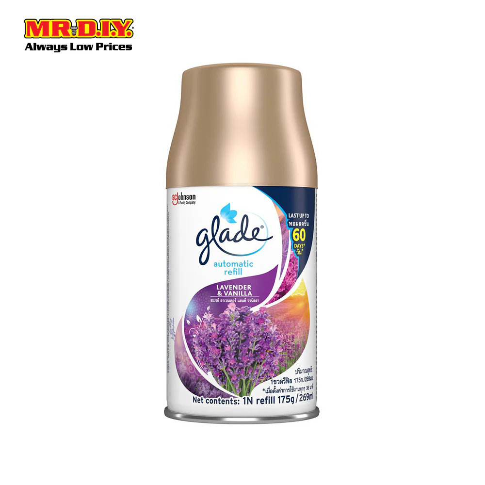 GLADE Automatic 3 in 1 Spray Lavender & Vanilla Starter Kit 175g - Image 4