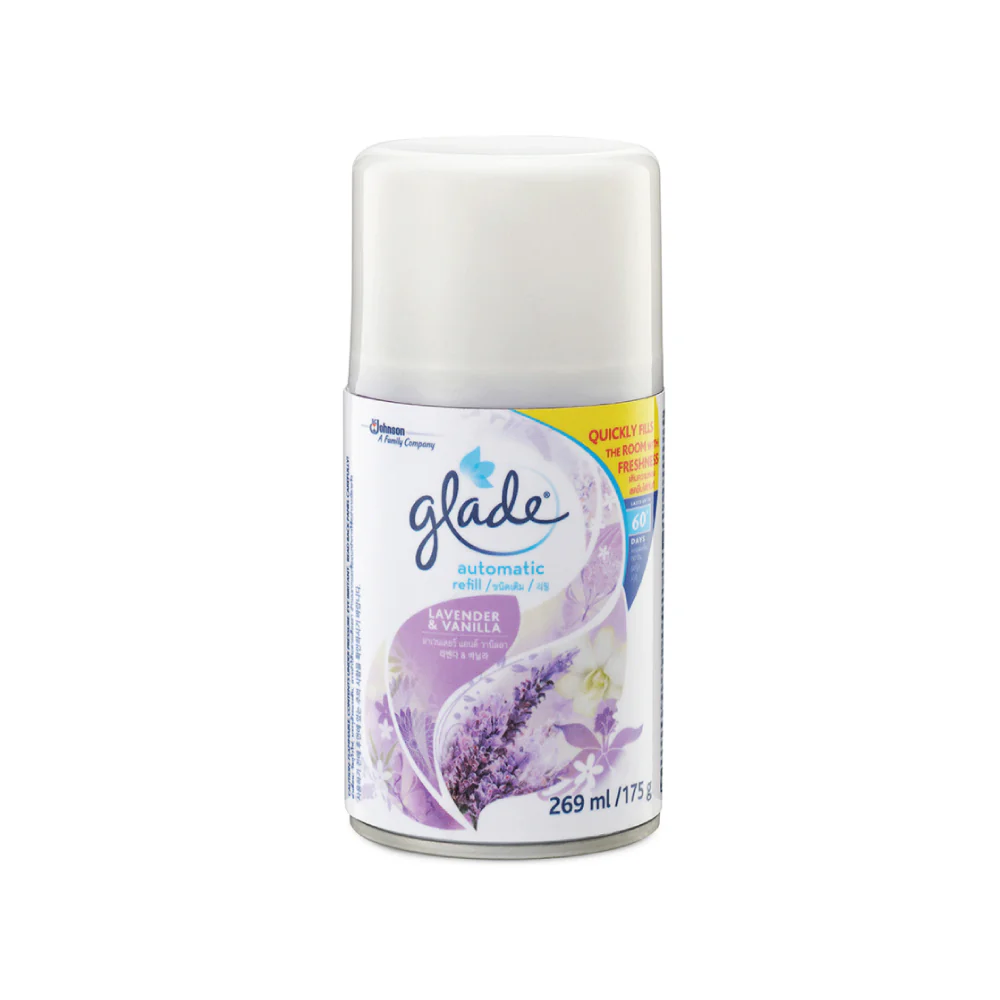 GLADE Automatic Lavender and Vanilla Spray Refill (175g) - Image 4