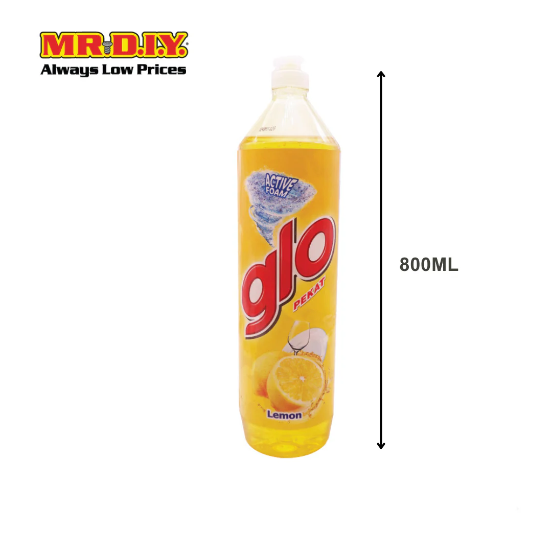 GLO Active Foam Dishwashing Liquid Lemon (800ml) - Image 4