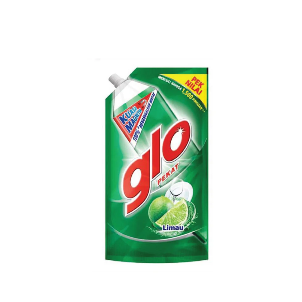 GLO Active Foam Dishwashing Liquid Lime Refill Pack (850ml) - Image 3