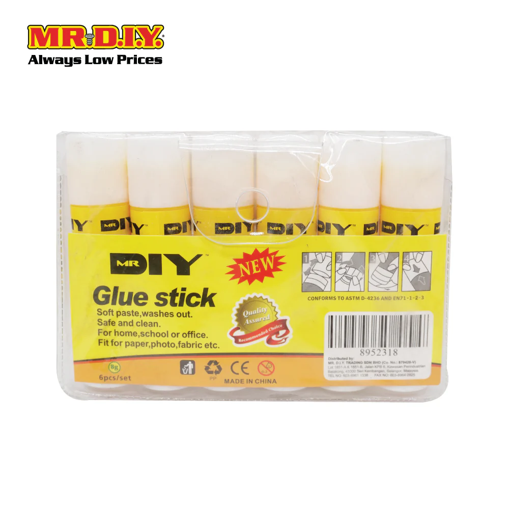 Glue Stick 6 Pieces (8g) - Image 5