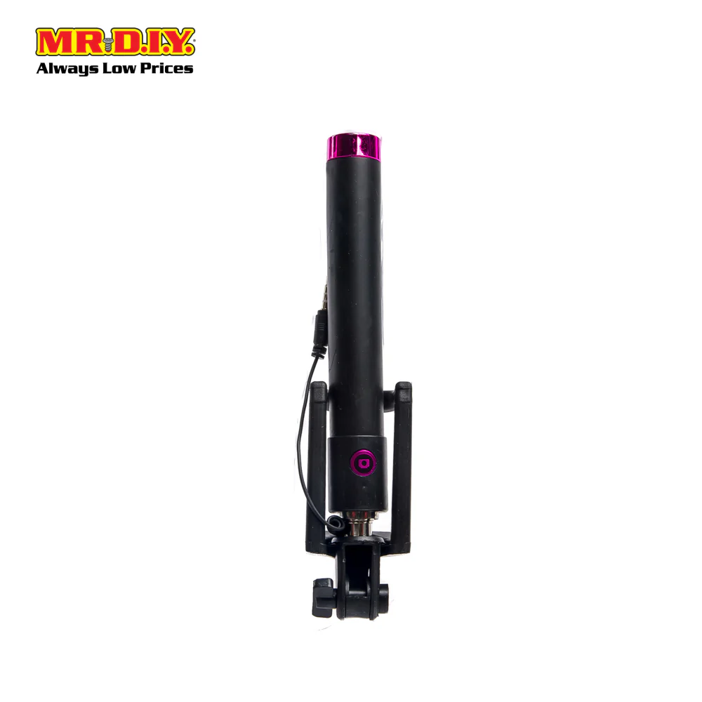 (MR.DIY) Foldable Portable Mobile Phone Jack-Wired Hand-Held Selfie Stick (78cm) - Image 10