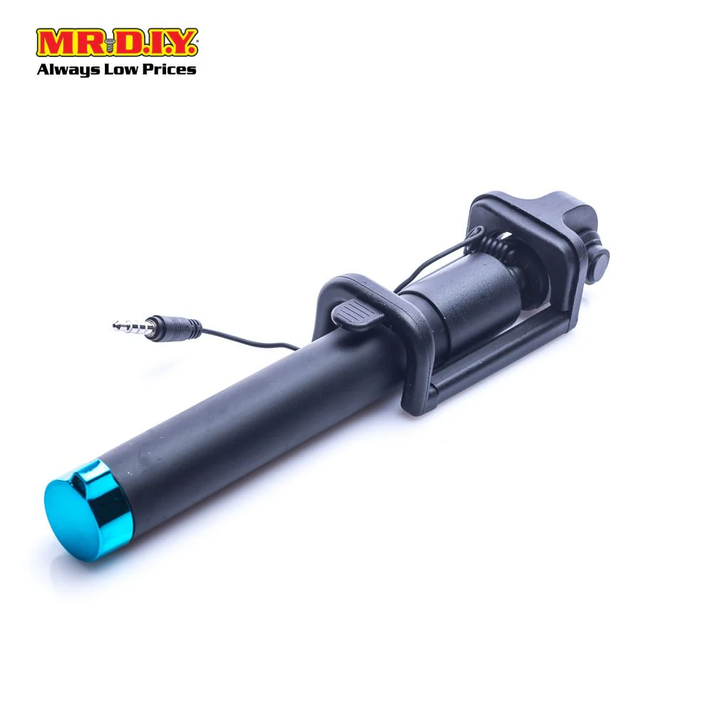 (MR.DIY) Foldable Portable Mobile Phone Jack-Wired Hand-Held Selfie Stick (78cm) - Image 4