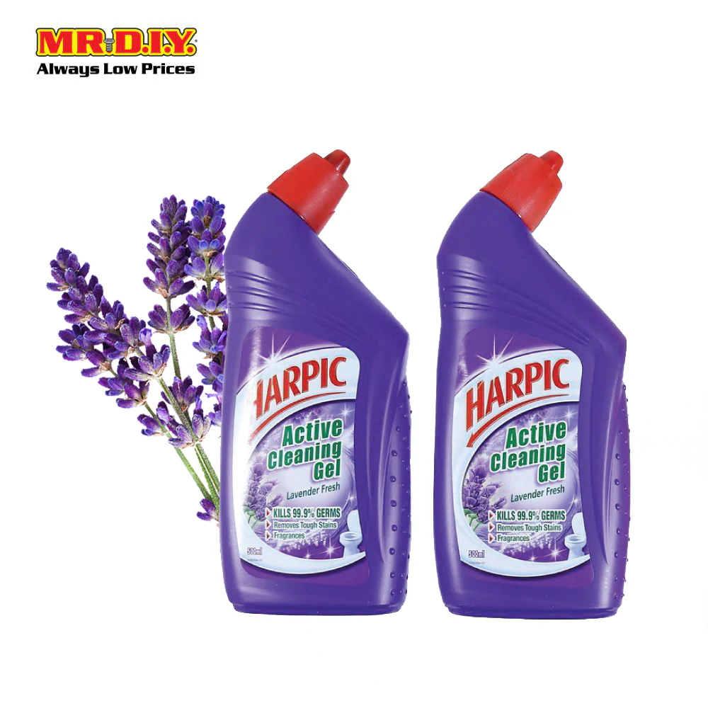 HARPIC Value Pack Active Cleaning Gel Lavender Fresh (2 X 500ml) - Image 3
