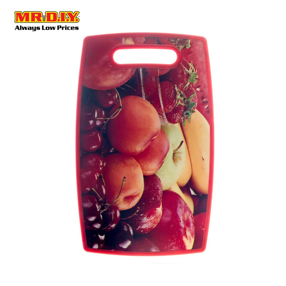 (MR.DIY) Heavy Plastic Fruity Double Sided Multi-Function Chopping Board - Image 10