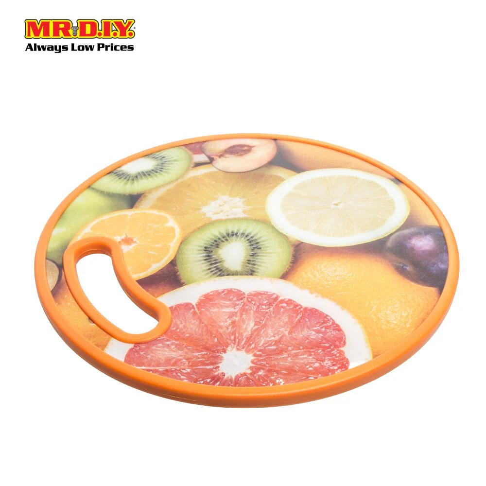 Heavy Round Plastic Chopping Board - Image 2