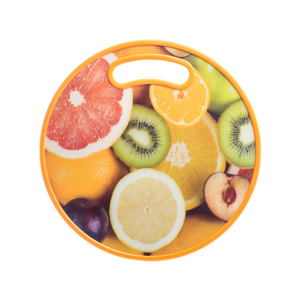 Heavy Round Plastic Chopping Board - Image 6