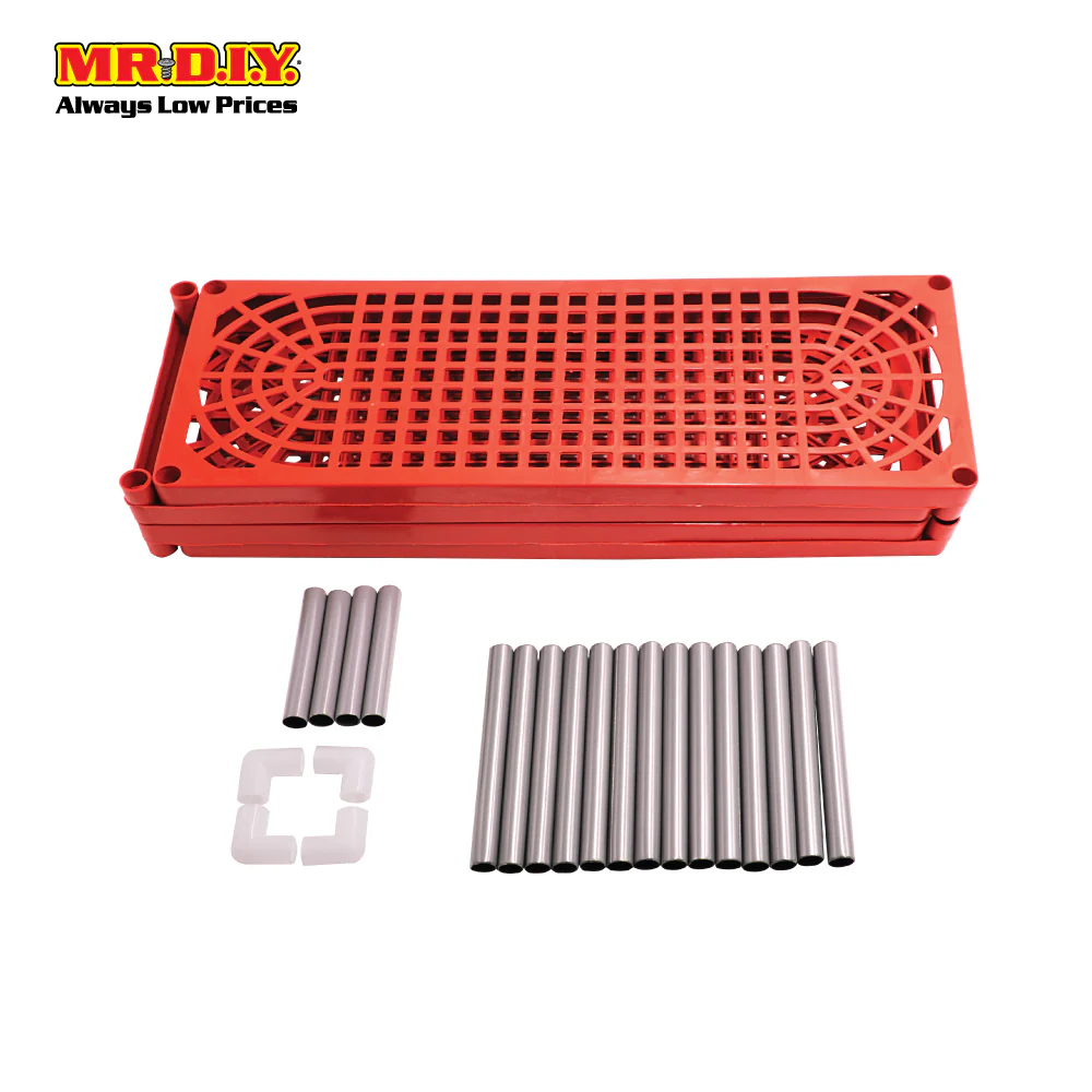 High Quality 4 Tier Plastic Shoe Shelf 1620 - Image 3