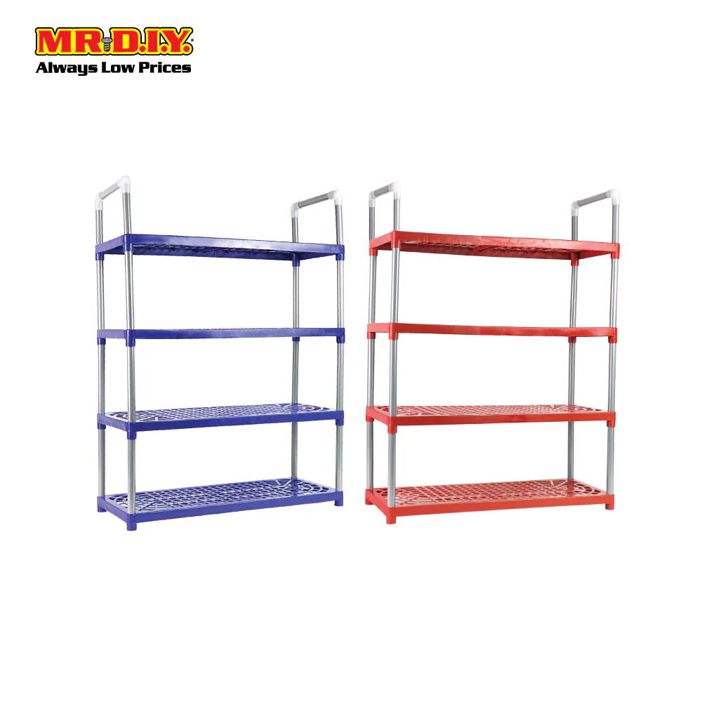 High Quality 4 Tier Plastic Shoe Shelf 1620 - Image 7