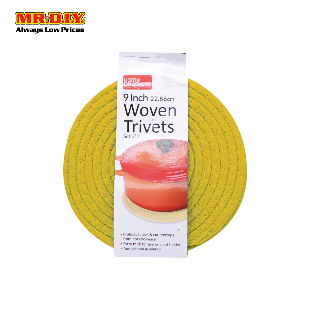 HOME DISCOVERY Woven Trivets 30011 - 2pcs - Image 5