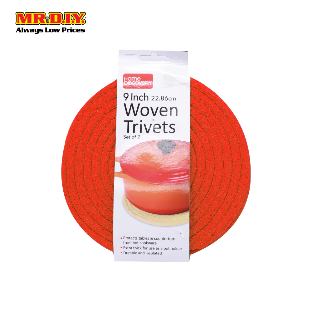 HOME DISCOVERY Woven Trivets 30011 - 2pcs - Image 6