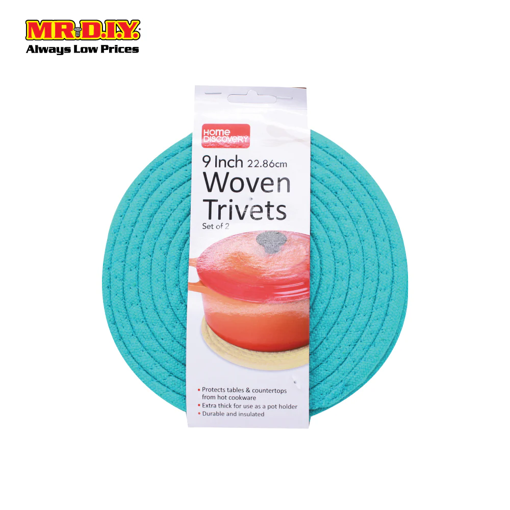 HOME DISCOVERY Woven Trivets 30011 - 2pcs - Image 7
