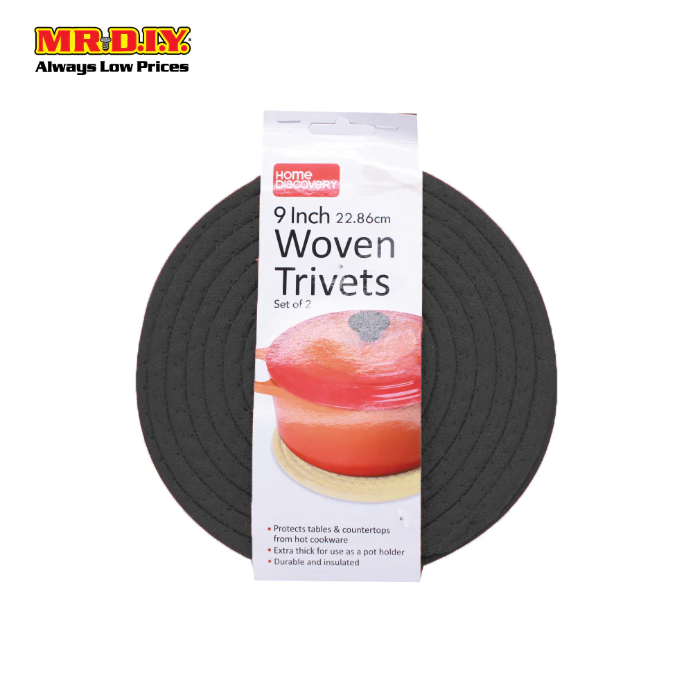 HOME DISCOVERY Woven Trivets 30011 - 2pcs - Image 8