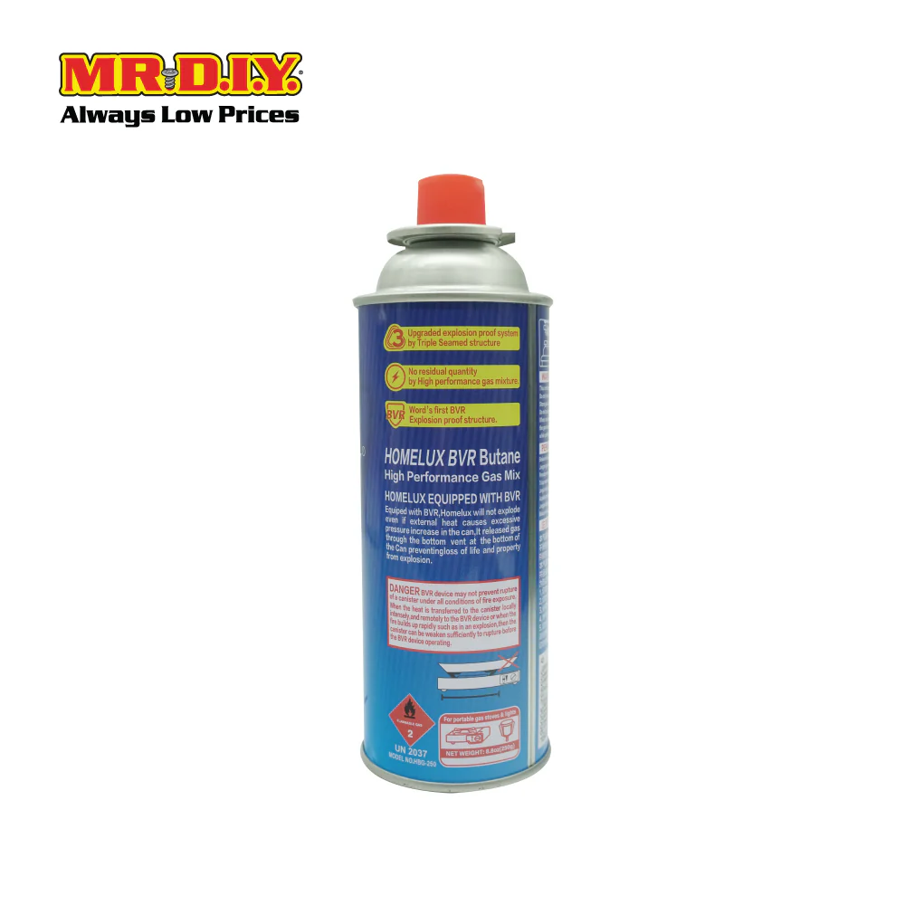 HOMELUX Butane Gas 250g - Image 2