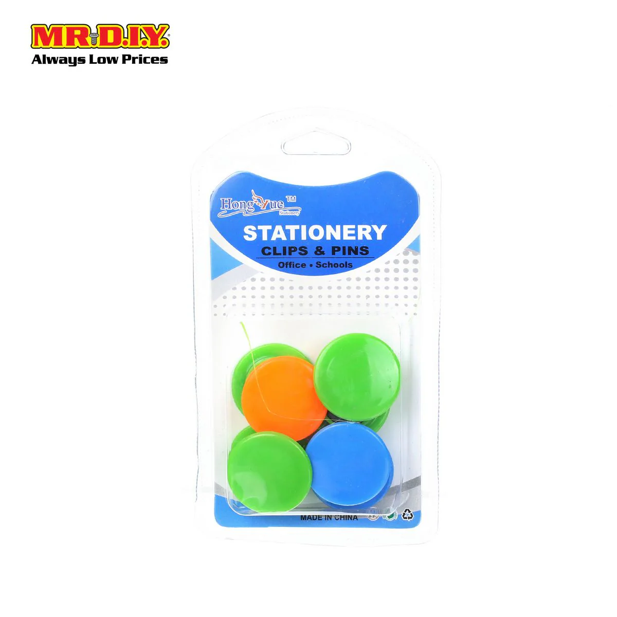 HONG YUE 3 Colour Magnets For Office (8 pcs) - Image 2