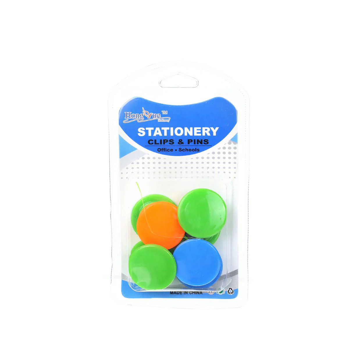 HONG YUE 3 Colour Magnets For Office (8 pcs) - Image 3