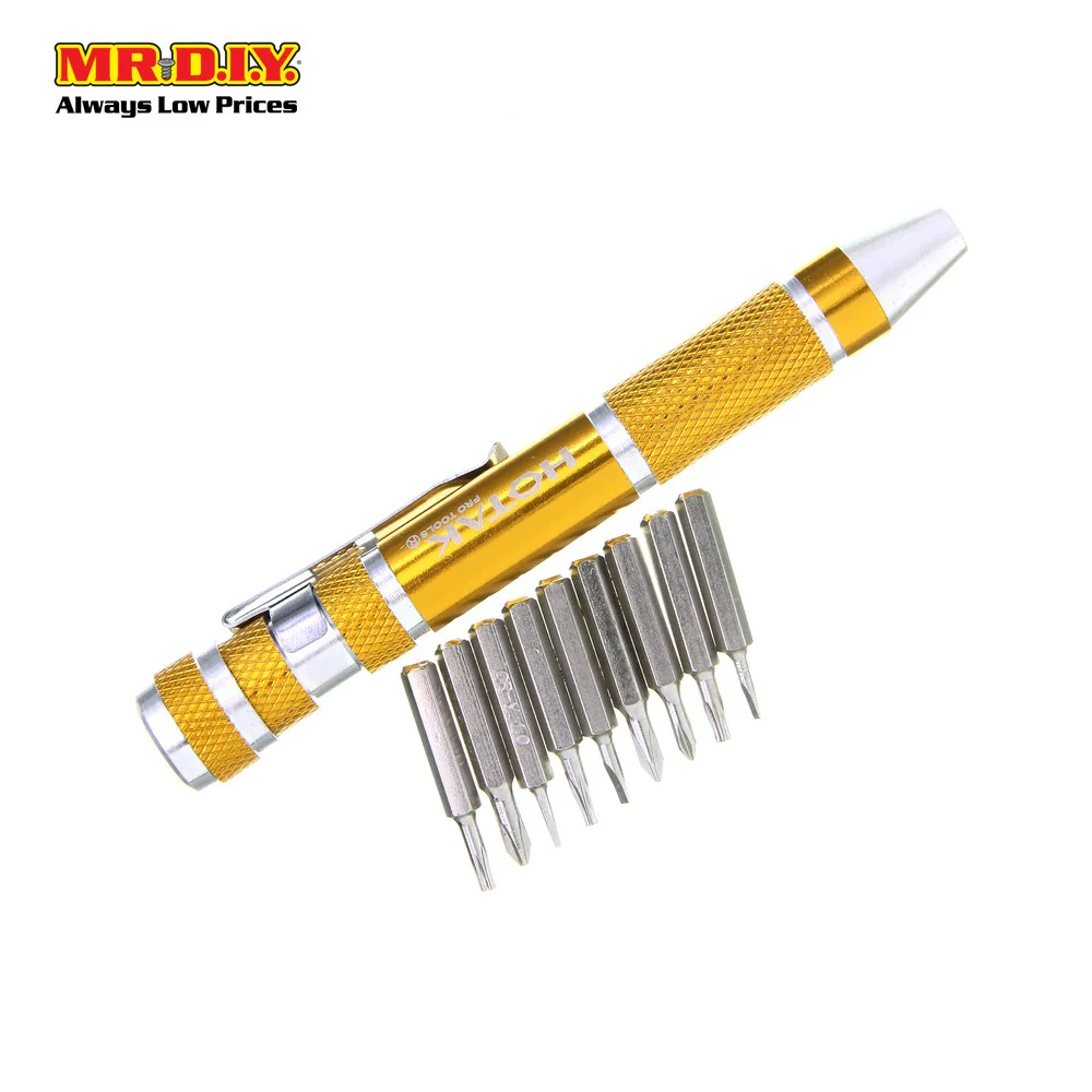 HOTAK 9 in 1 Screwdriver Bits Set - Image 3