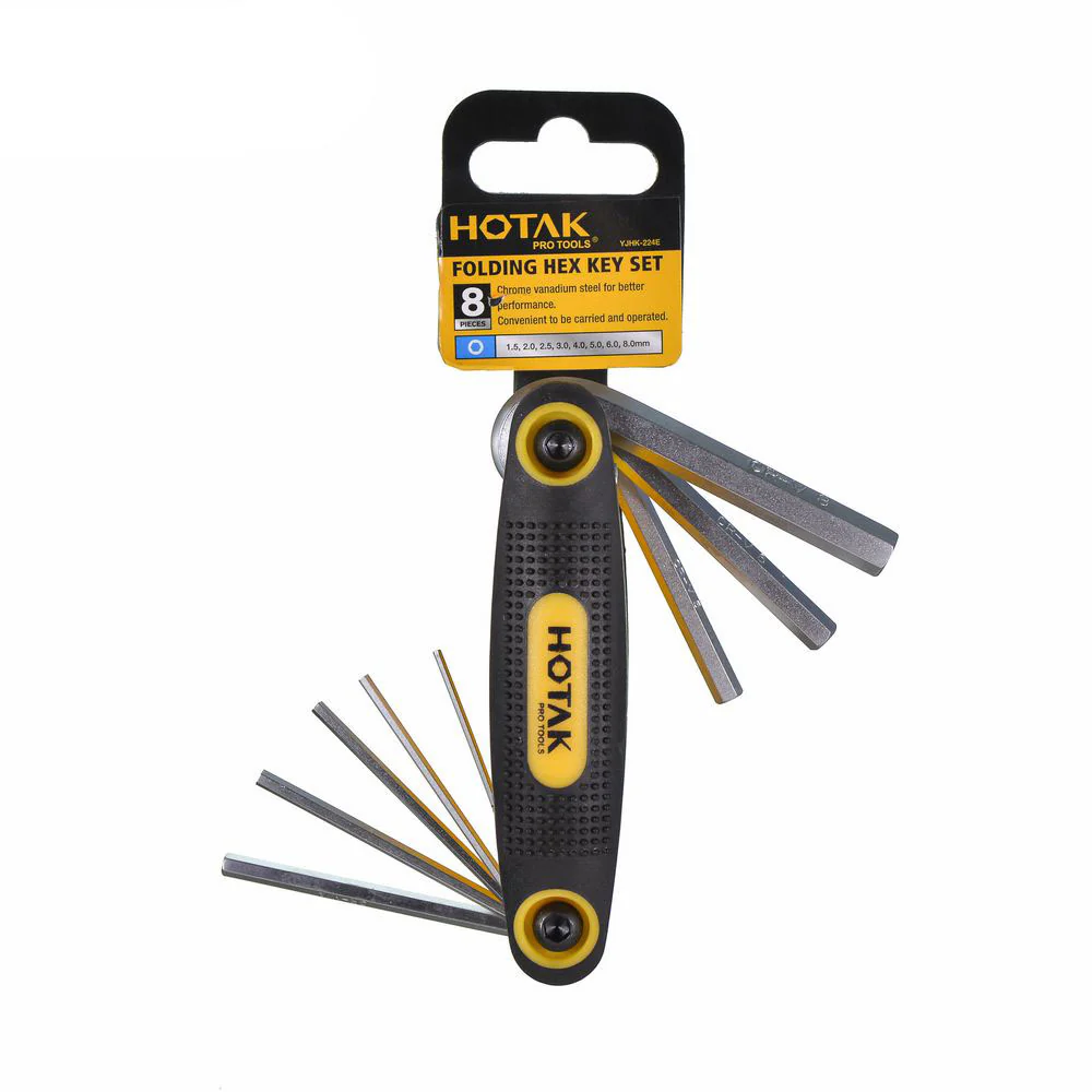 HOTAK Folding Hex Key Set (8pcs) - Image 6